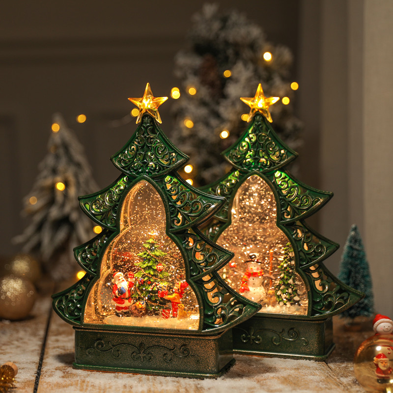 Snow Globe Musical - Boule à neige pour arbre de