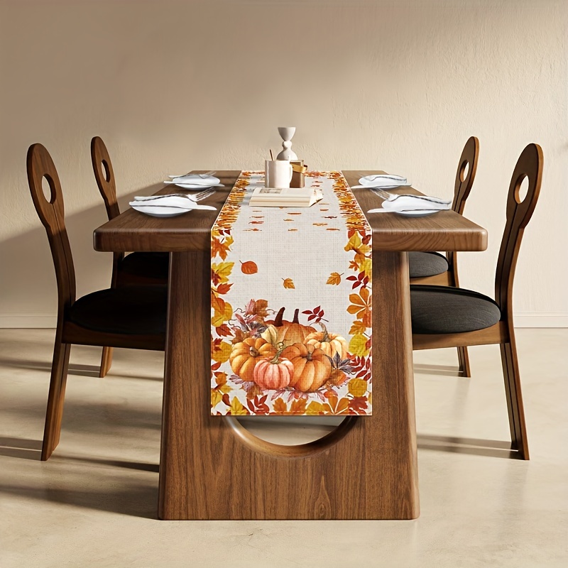 Christmas Table Runner - Chemin de table pour Thanksgiving et