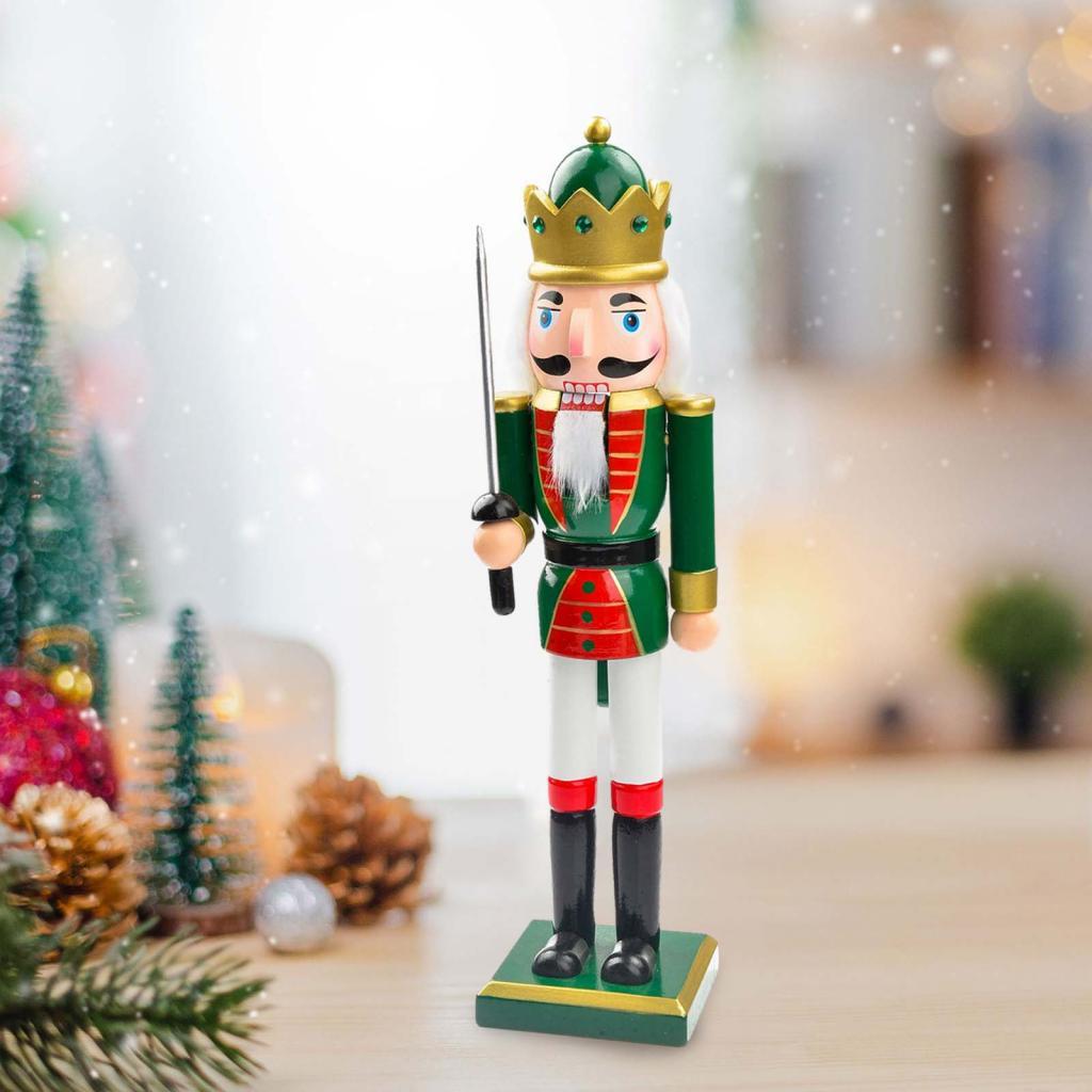 Nutcracker Figurine - Figurine de casse-noisette de Noël en