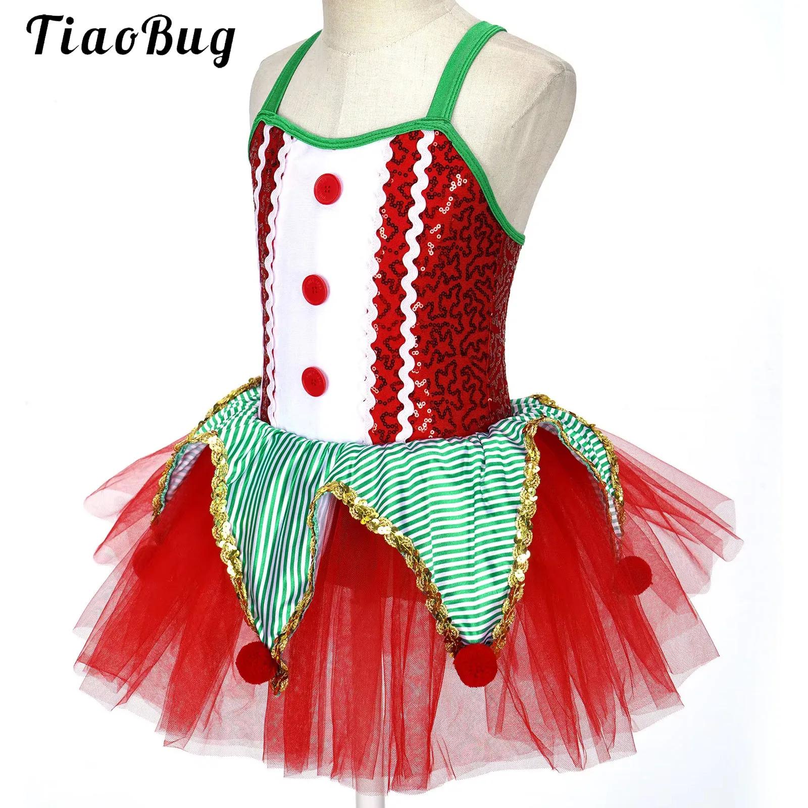 Elf Costume Christmas - Robe de danse Tutu de Ballet