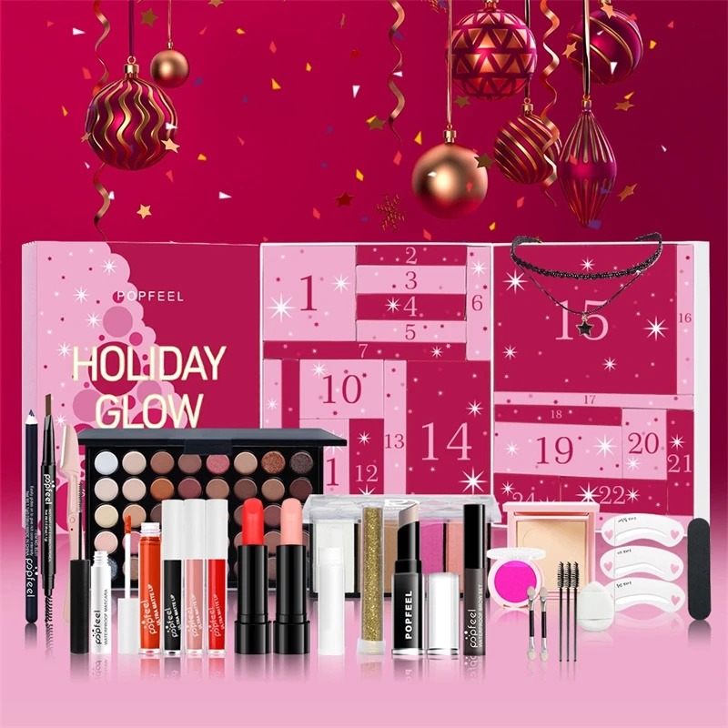 Advent Calendar Gift - Coffret de maquillage de compte à
