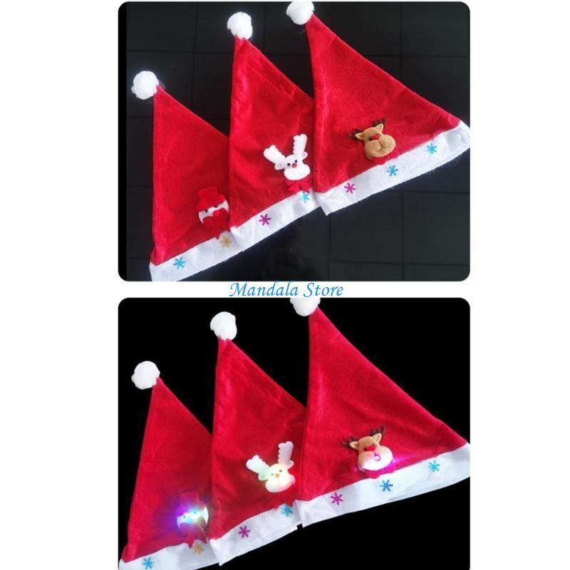 Santa Hat Plush - U2JC – chapeau noël pour adultes,