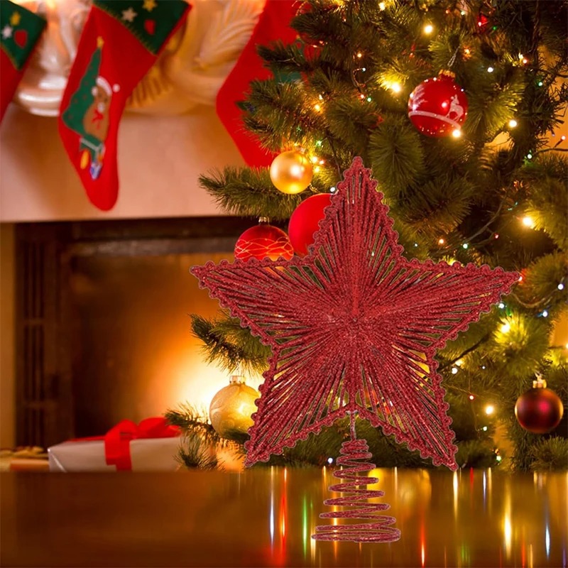 Décoration d'arbre de noël à p - Star Tree Topper avis et prix