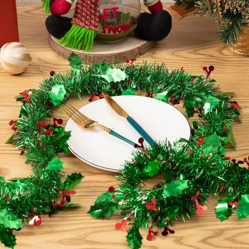Guirlande de noël réutilisable - Tinsel Garland Decoration avis et prix