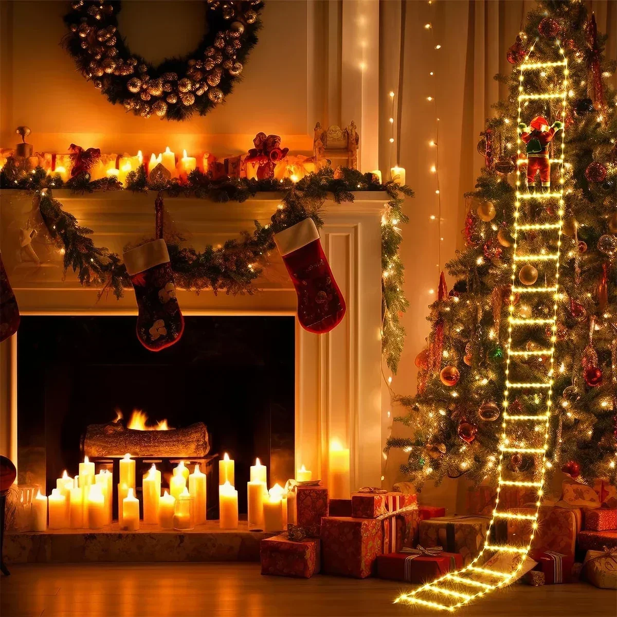 Lumière d'échelle LED pour la  - Christmas Lights Outdoor avis et prix