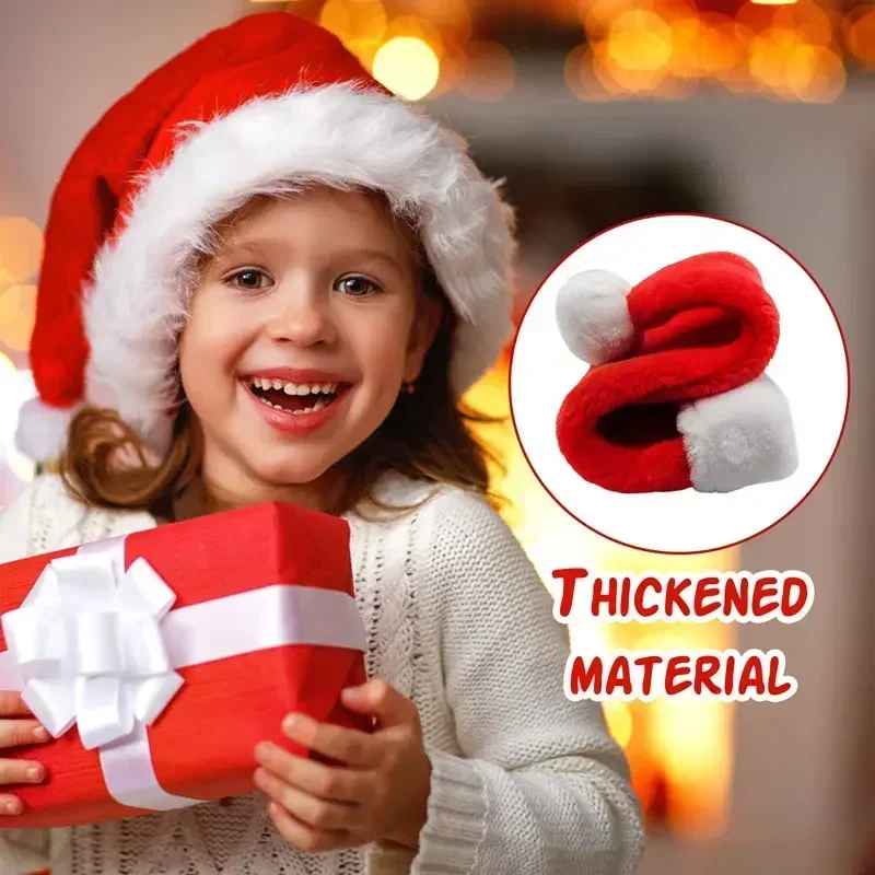 Chapeau de noël en peluche pou - Santa Hat Plush avis et prix