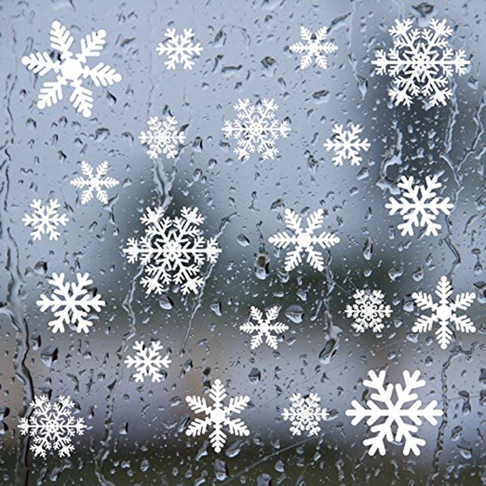 27/38 pièces cadeau Festival d - Snowflake Window Decal avis et prix
