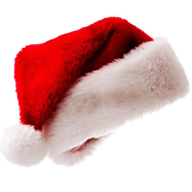 Chapeau de Père Noël en peluch - Santa Hat Plush avis et prix