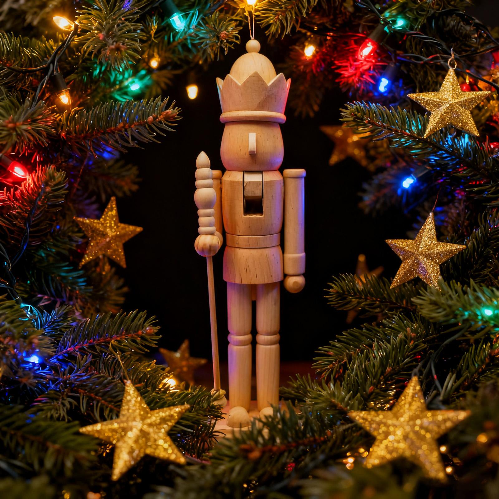 Casse-noisette en bois 38cm, d - Nutcracker Figurine avis et prix