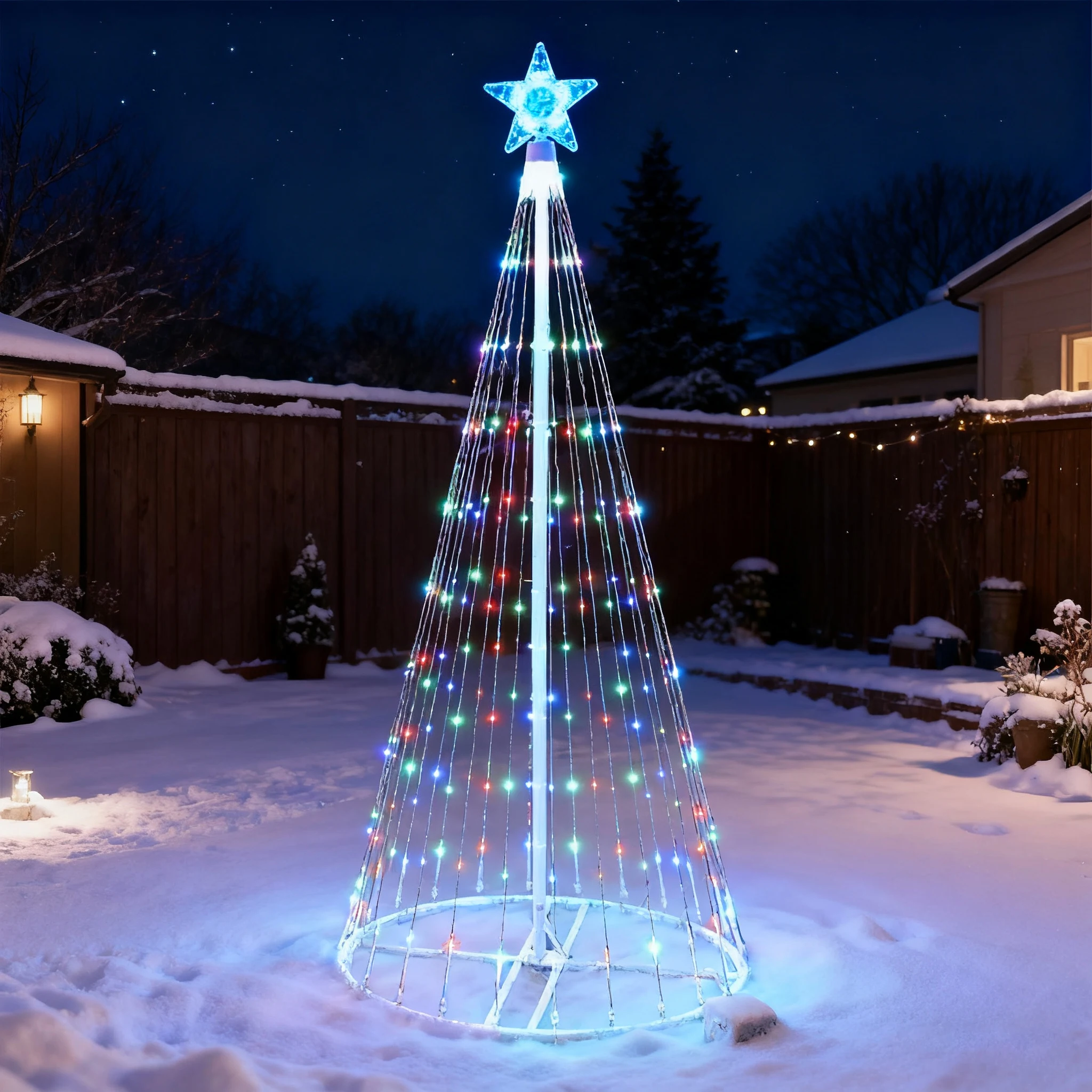Guirlande lumineuse LED en cas - Star Tree Topper avis et prix
