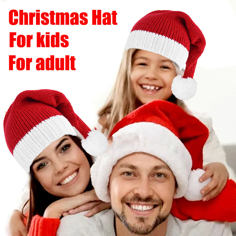 Chapeau de Noël rouge pour enf - Santa Hat Plush avis et prix