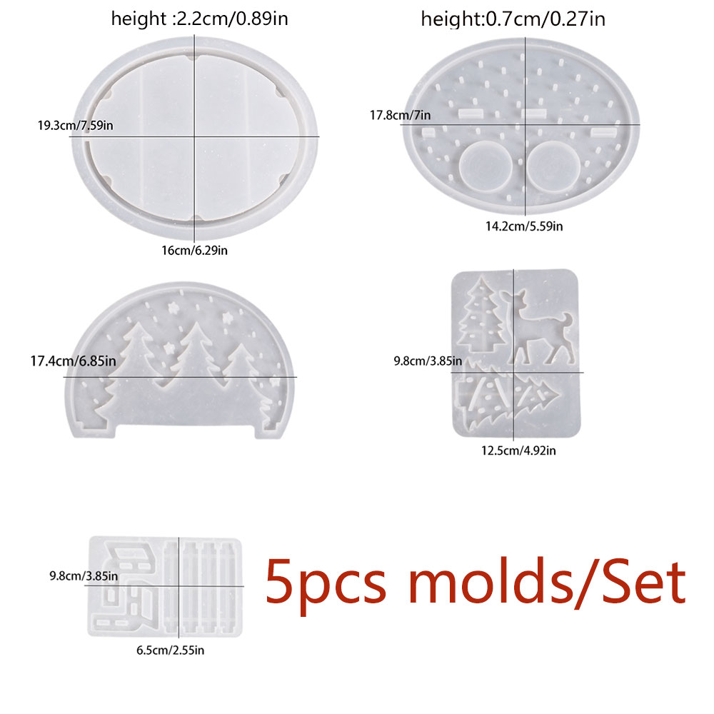 Moule en silicone pour bougeoi - Holiday Candle Set avis et prix