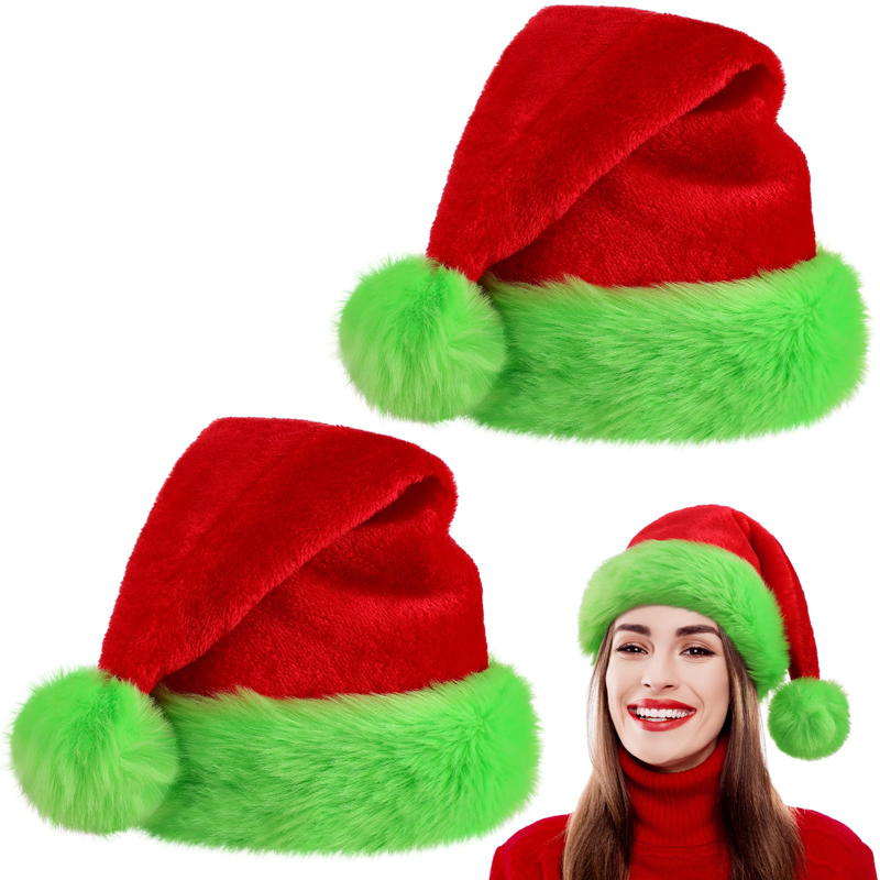 1 pièce, chapeau de Noël du Pè - Santa Hat Plush avis et prix