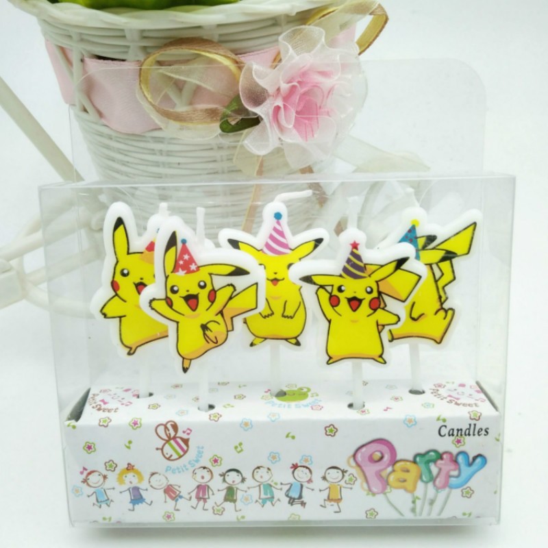 5 pièces/lot Pokemon gâteau d' - Holiday Candle Set avis et prix
