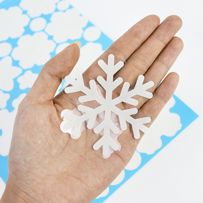 Autocollant de fenêtre flocon  - Snowflake Window Decal avis et prix