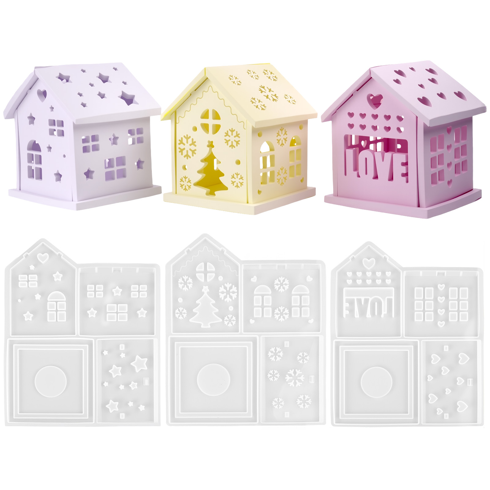 Moule 3D en Silicone pour mais - Holiday Candle Set avis et prix
