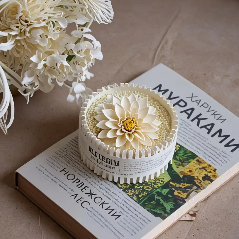 Moule en silicone fleur de lot - Holiday Candle Set avis et prix
