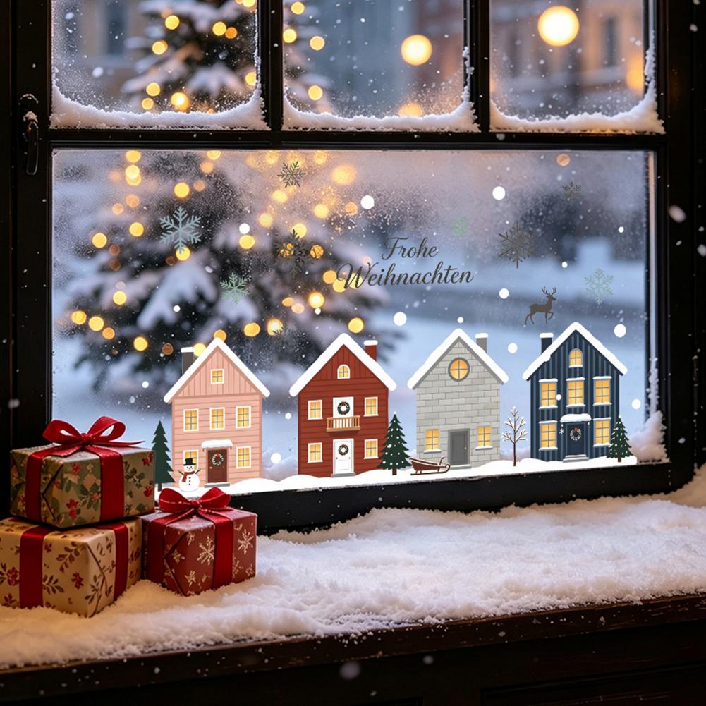 Autocollants de Noël en forme  - Snowflake Window Decal avis et prix