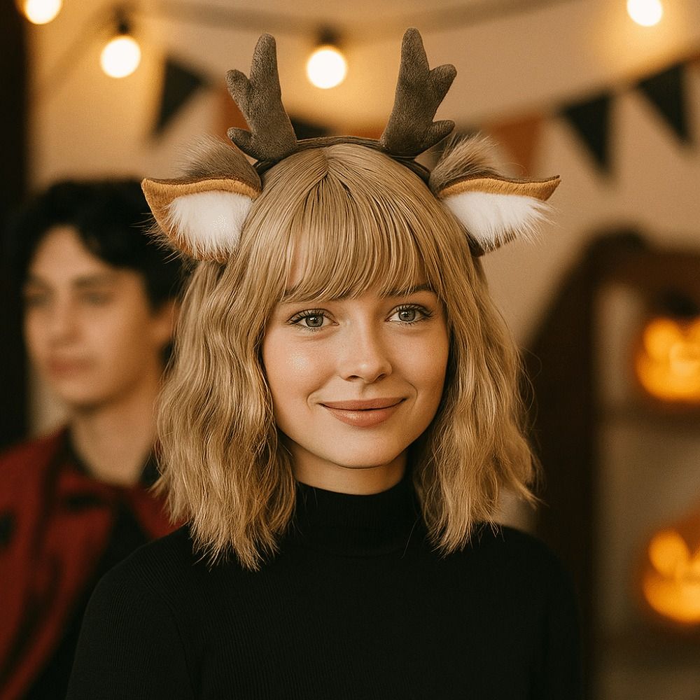 Oreilles de cerf bandeau en bo - Reindeer Antlers Headband avis et prix