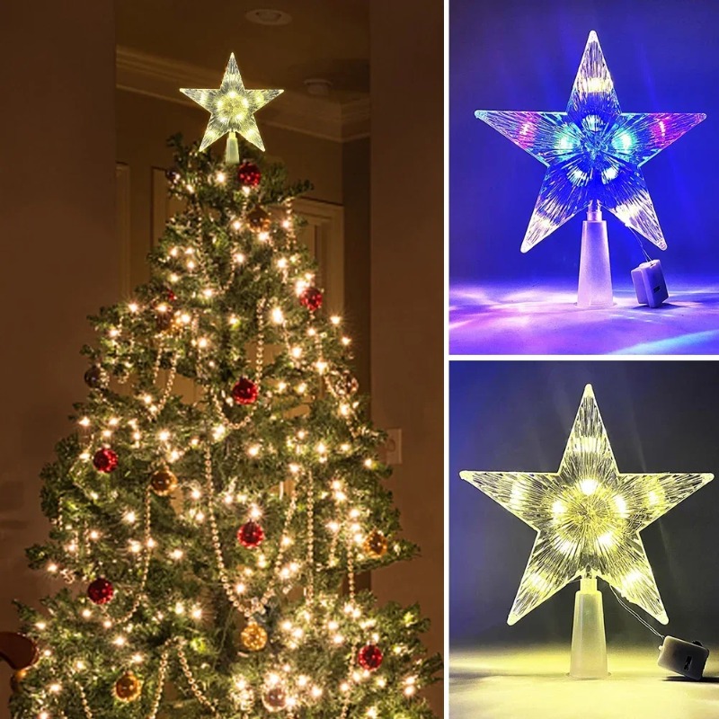 Décoration d'arbre de noël lum - Star Tree Topper avis et prix