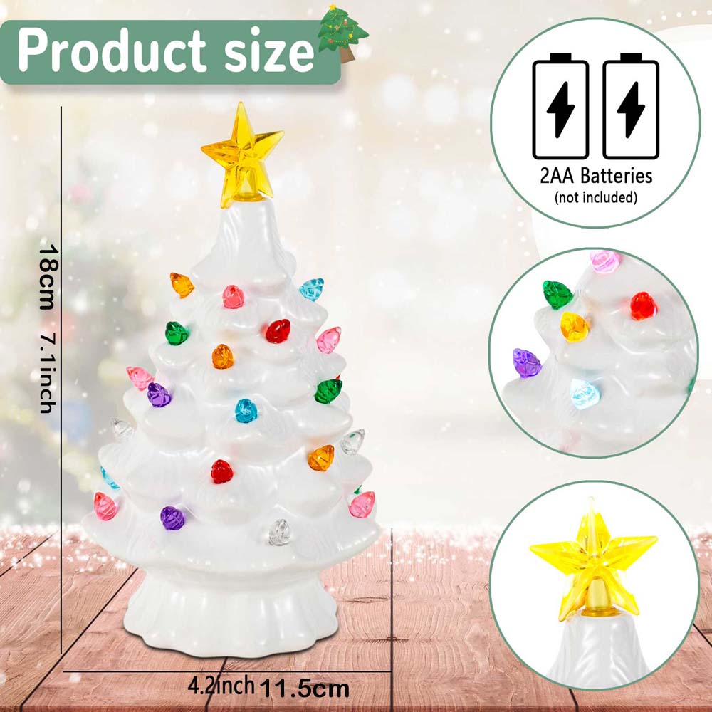 Décor de Village de noël en cé - Star Tree Topper avis et prix