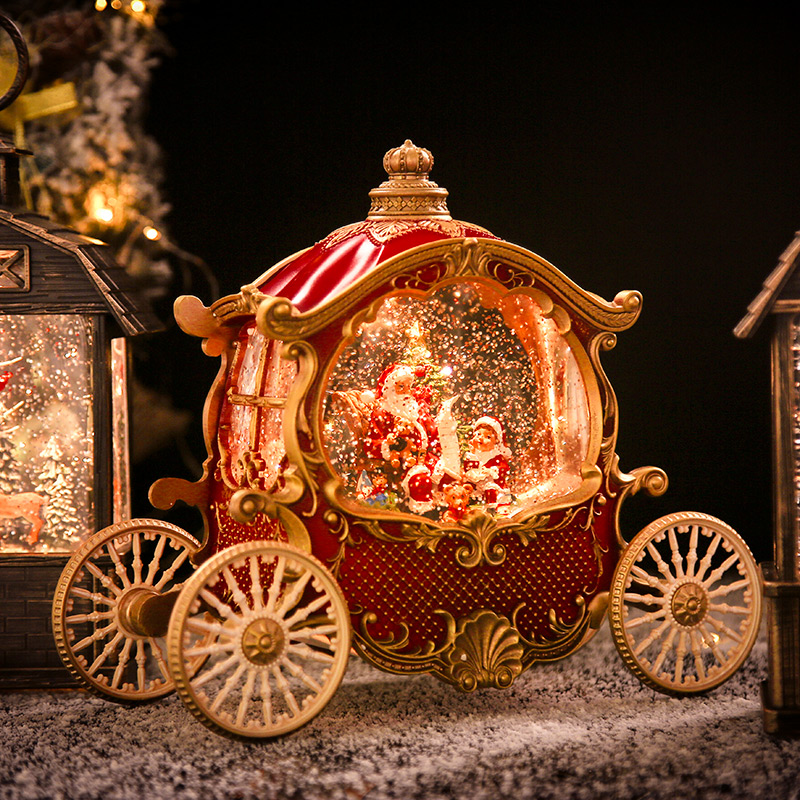 Boule à neige pour arbre de no - Snow Globe Musical avis et prix