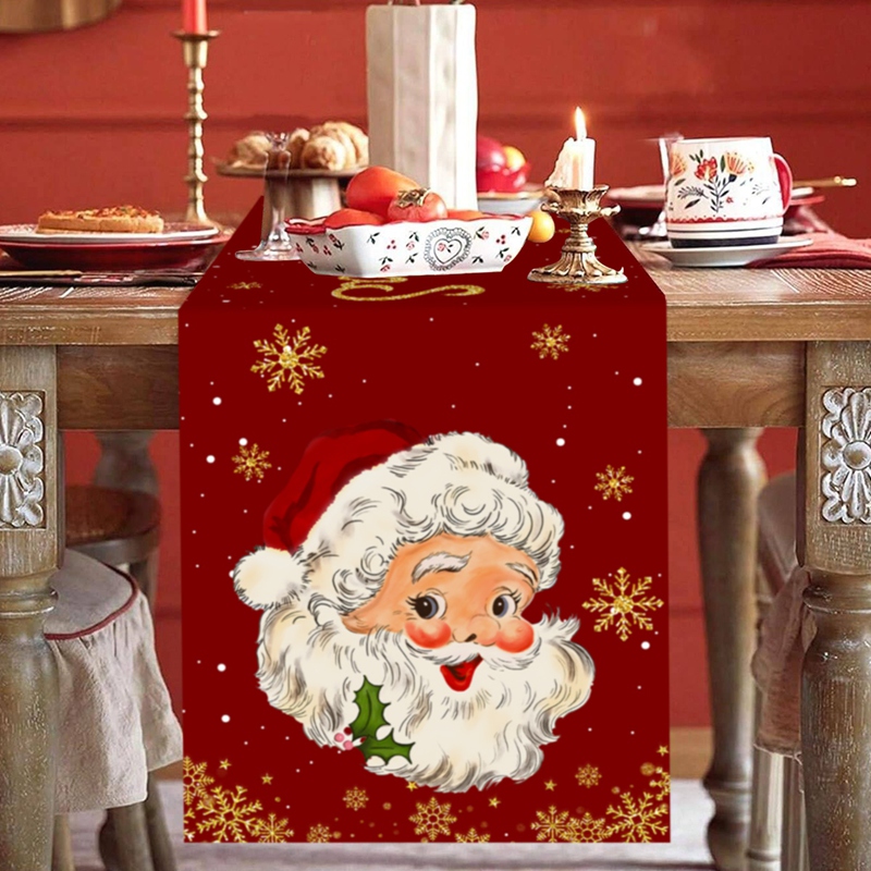 Chemin de table de Noël, décor - Christmas Table Runner avis et prix