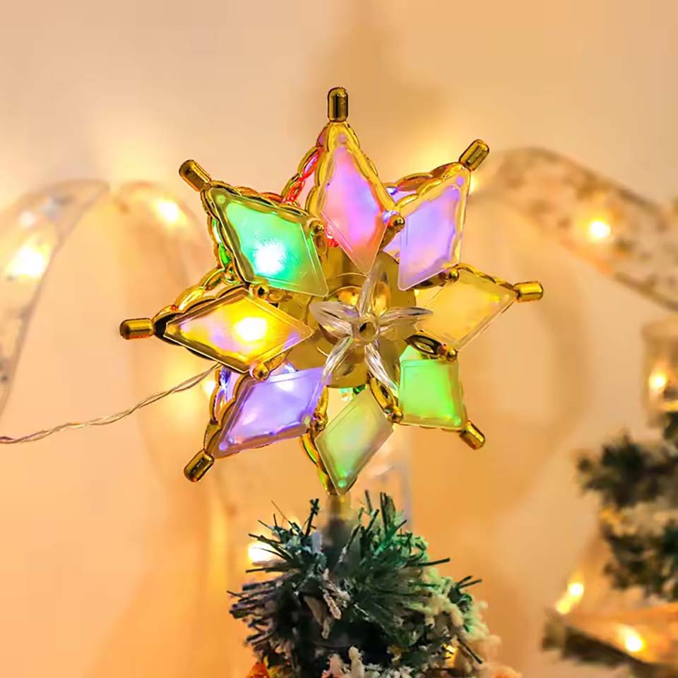 Décorations lumineuses LED pou - Star Tree Topper avis et prix