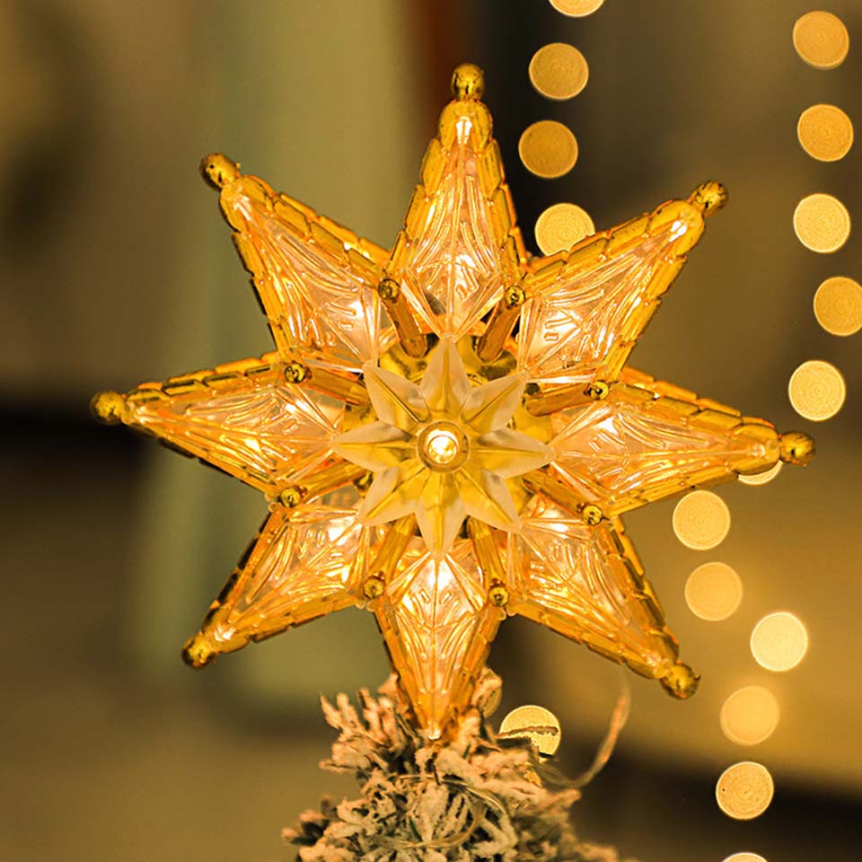 Décorations lumineuses LED pou - Star Tree Topper avis et prix