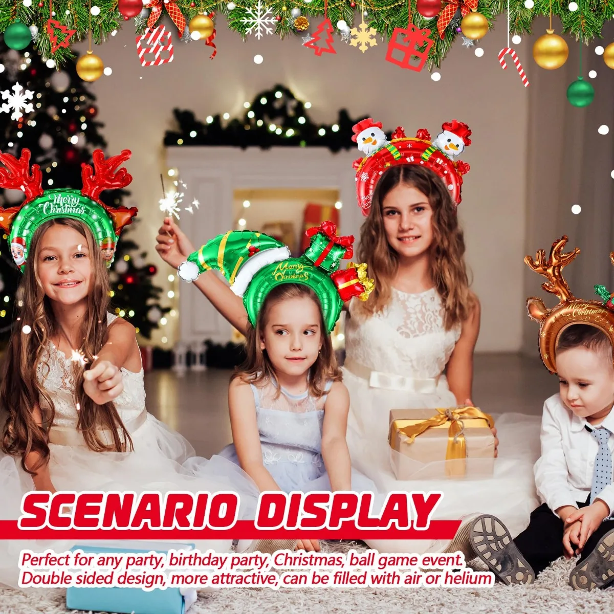 Bandes de sauna gonflables de  - Reindeer Antlers Headband avis et prix