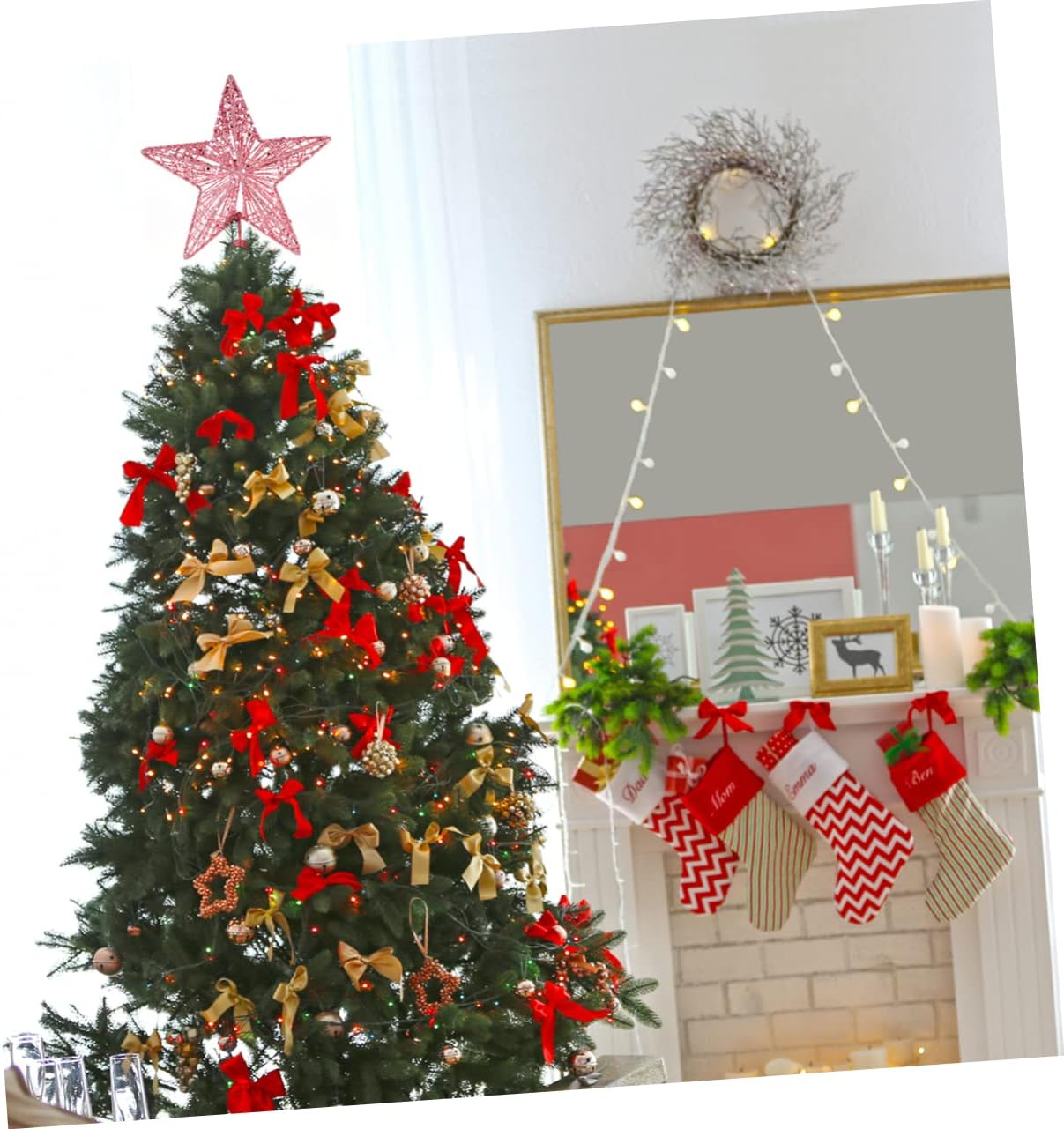 Topper d'arbre de Noël avec ét - Star Tree Topper avis et prix