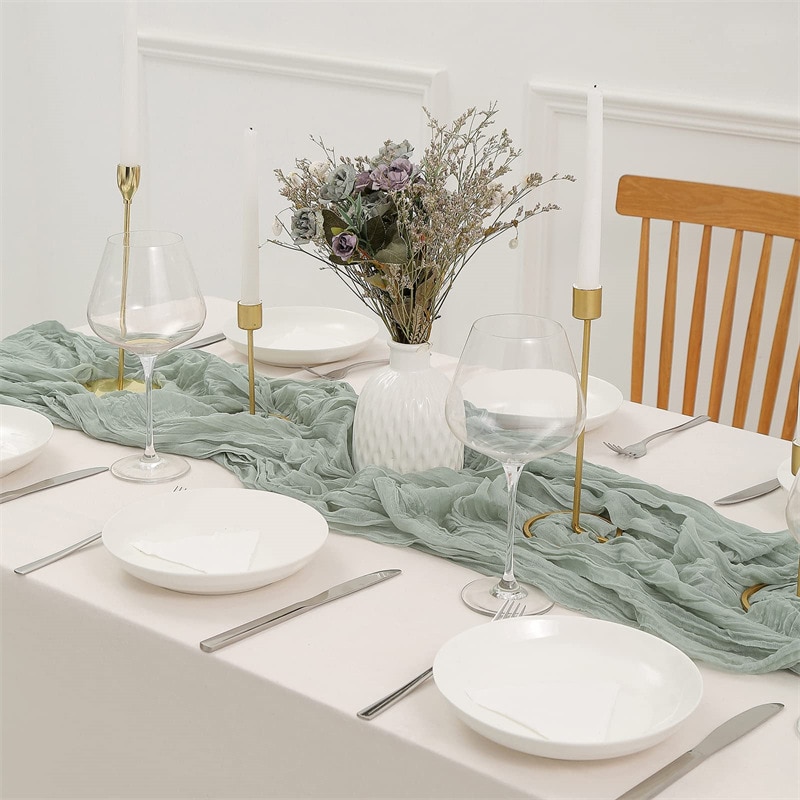 Semi-Sheer Gaze Fête De Mariag - Christmas Table Runner avis et prix