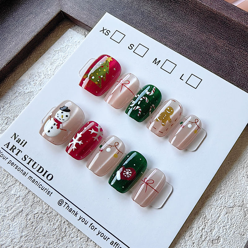 10 pièces noël demi à la main  - Christmas Tree Artificial avis et prix