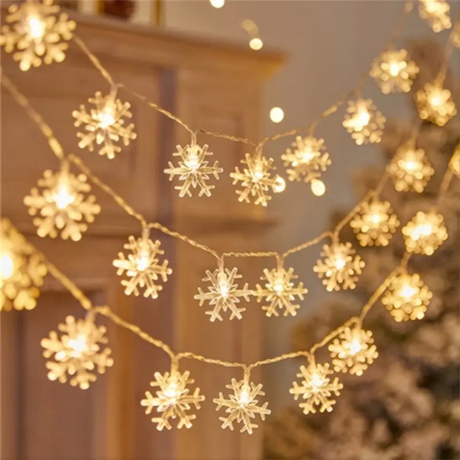 10/20/40 LED flocon de neige c - Led Fairy String Lights avis et prix