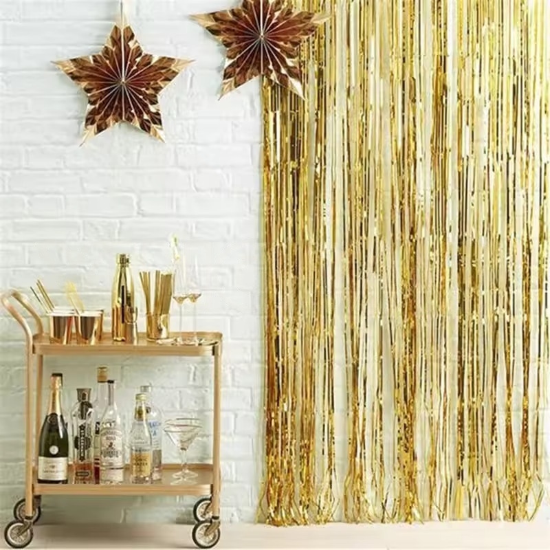 1/2/3 Pack Rideau de franges e - Tinsel Garland Decoration avis et prix