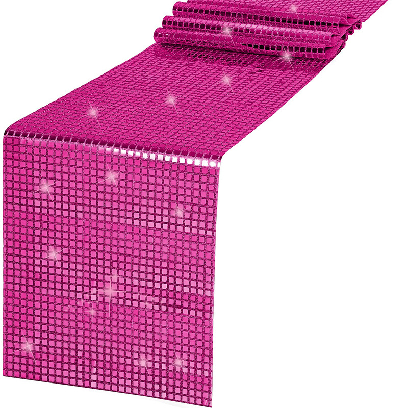 Nappe métallique miroir brilla - Christmas Table Runner avis et prix