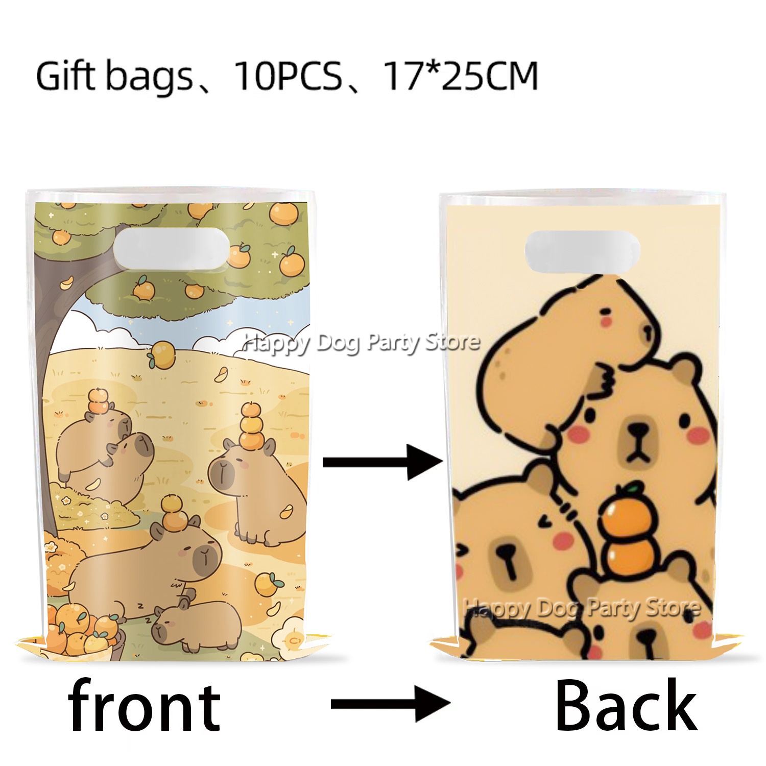 Capybara de dessin animé, four - Gift Box Wrap Set avis et prix