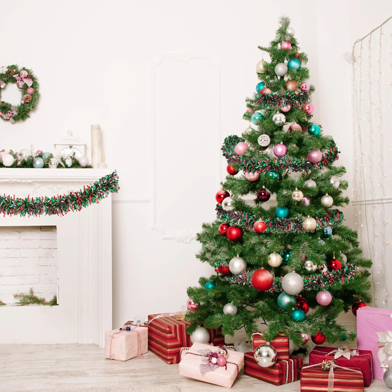 Guirlande de Noël en tinsel de - Tinsel Garland Decoration avis et prix