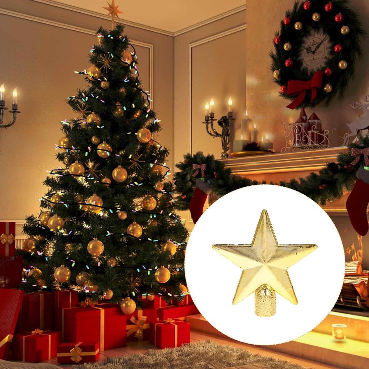 Mini décoration d'arbre de noë - Star Tree Topper avis et prix