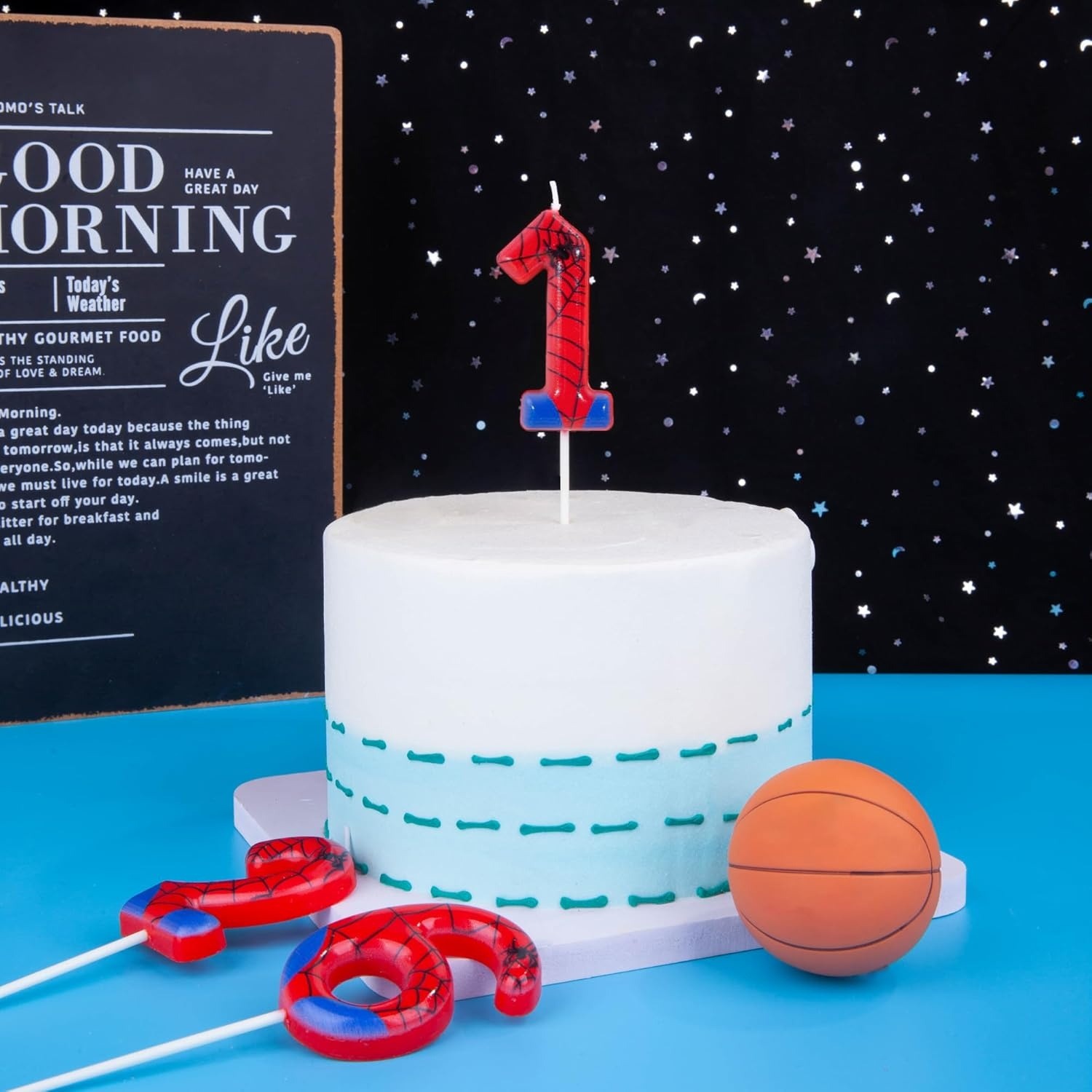 Bougies d'anniversaire Spider  - Holiday Candle Set avis et prix
