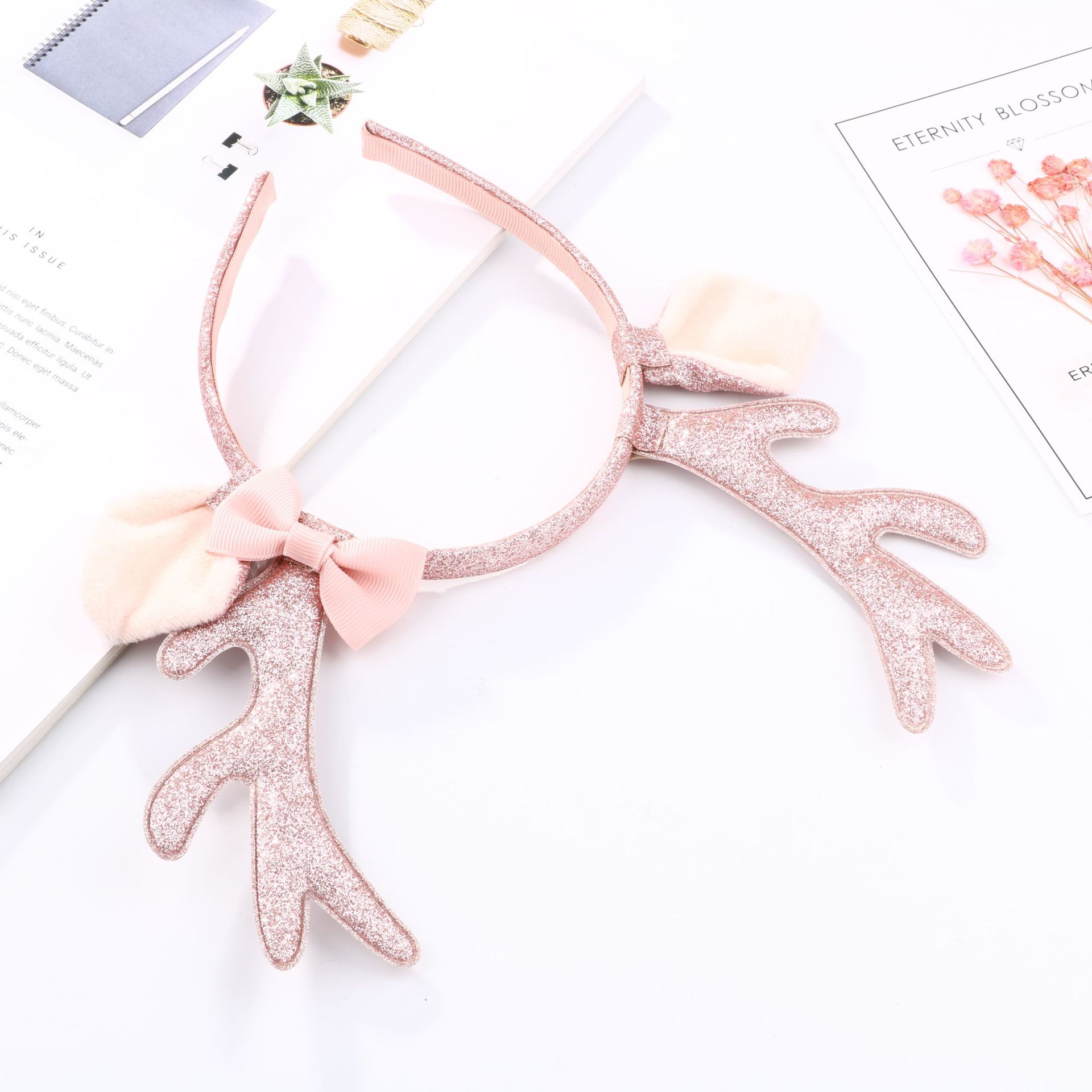 Serre-tête mignon en forme de  - Reindeer Antlers Headband avis et prix