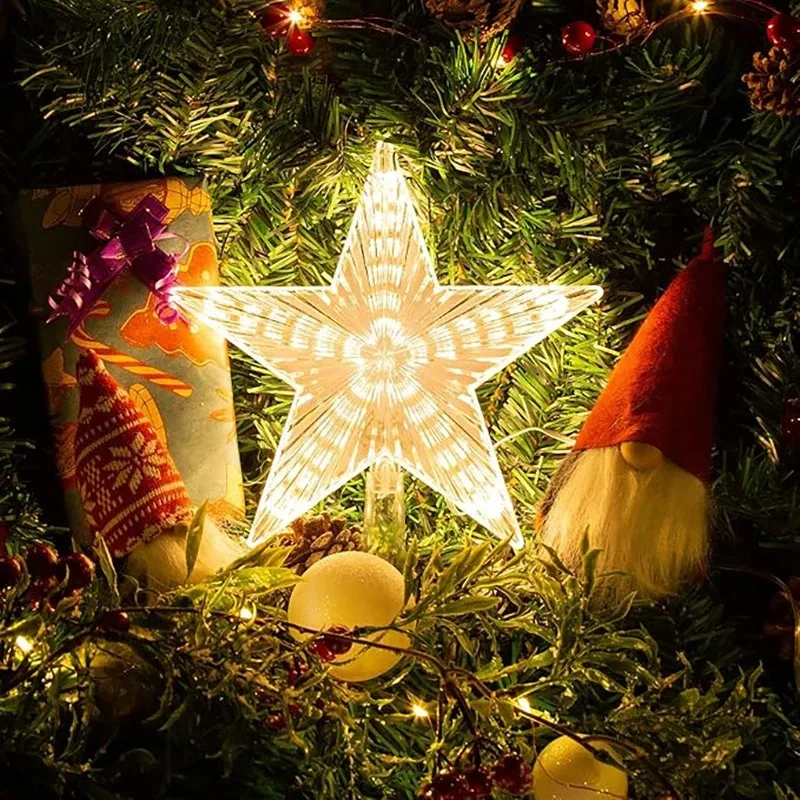 Décoration de noël scintillant - Star Tree Topper avis et prix
