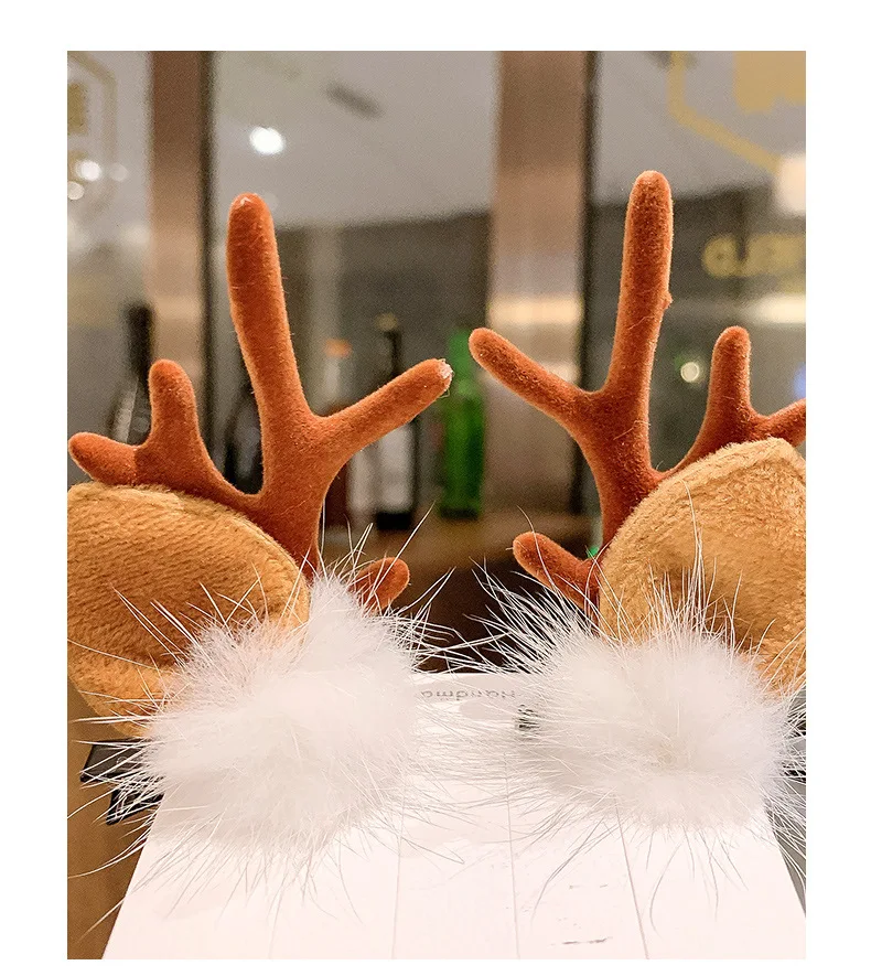 Bandeau de noël en bois de ren - Reindeer Antlers Headband avis et prix
