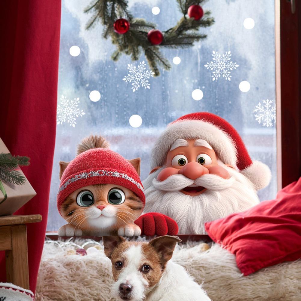 Autocollants de fenêtre de noë - Snowflake Window Decal avis et prix