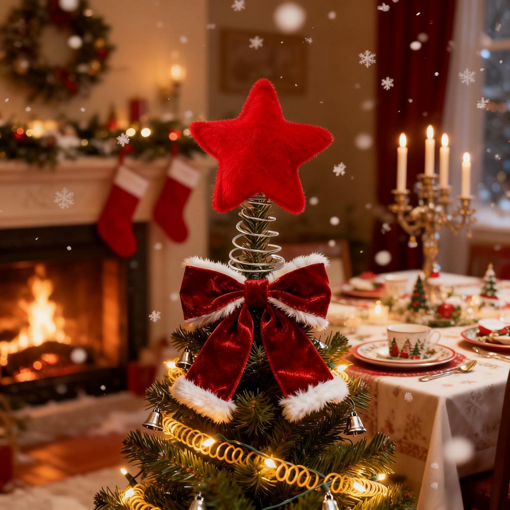 Décoration d'arbre en peluche  - Star Tree Topper avis et prix