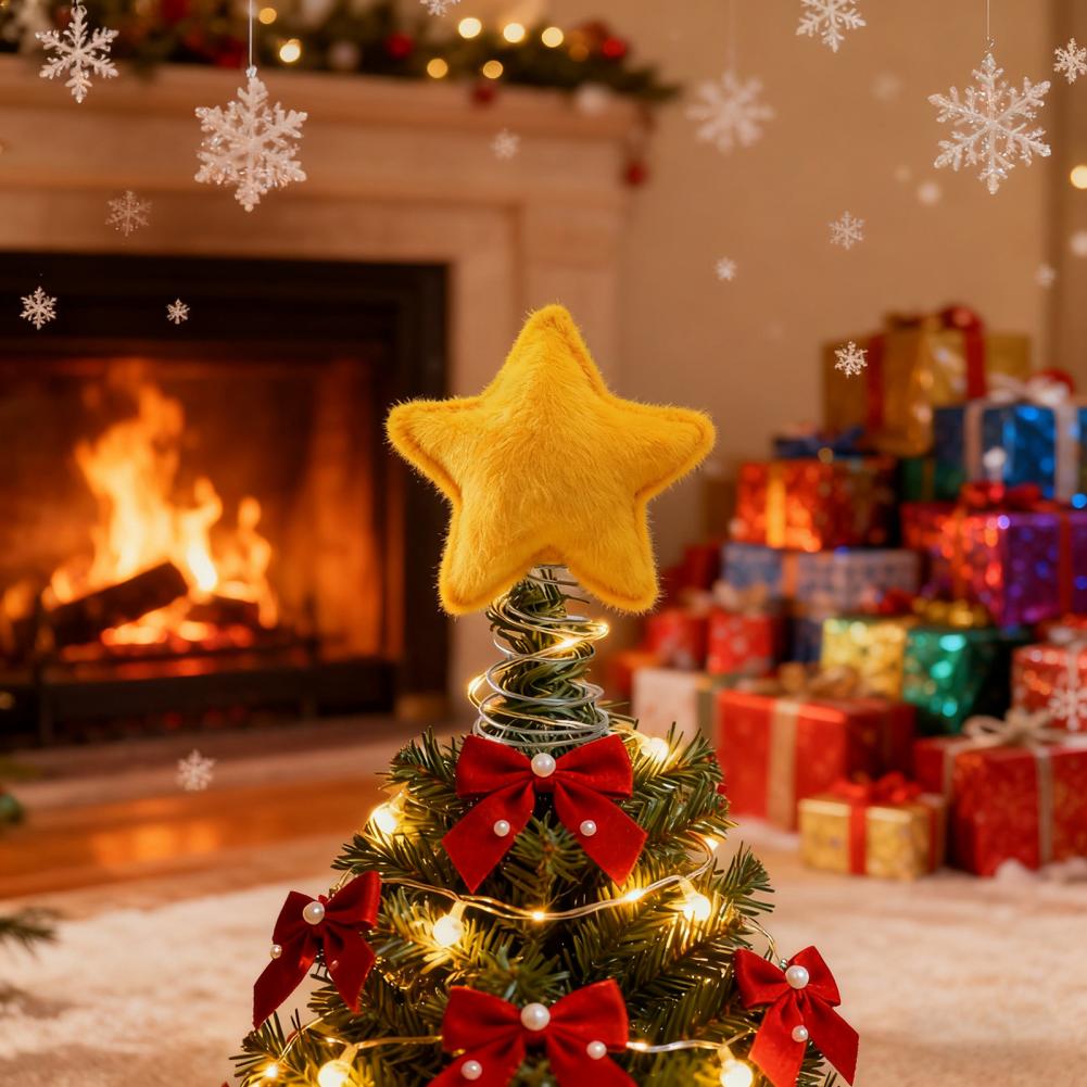 Décoration d'arbre en peluche  - Star Tree Topper avis et prix