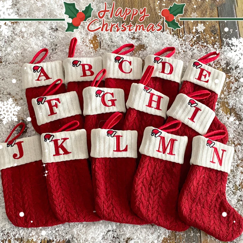 Décoration de noël 2025 lettre - Christmas Stocking Hanging avis et prix
